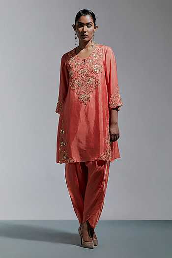 Sequin Work Kurta & Salwar Set