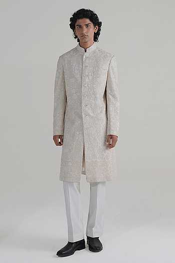 Embroidered Sherwani Set