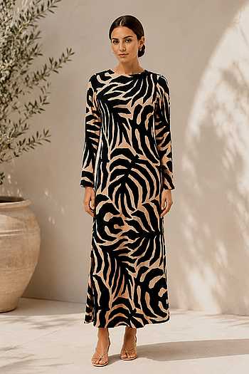 Printed Maxi Dress