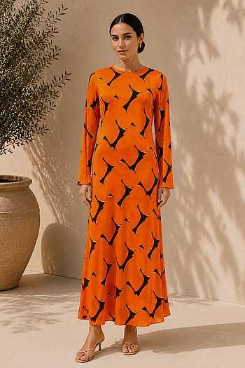 Abstract Pattern Dress