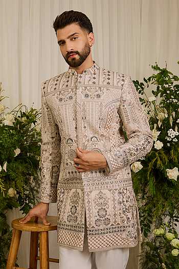 The Aurelius Zari Embroidered Sherwani
