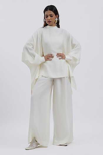 Silk Boxy Kurta & Pant Set