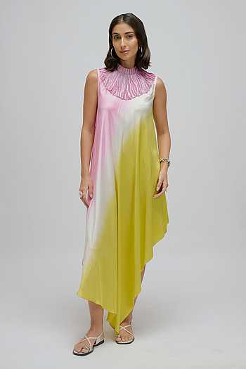 Metallic Embroidered Dress