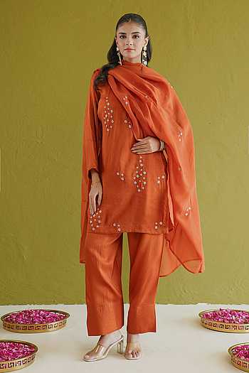 Embroidered Kurta Set