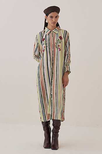 Rekha Bloomist Shirt Dress