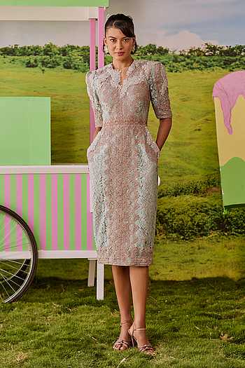 Blaire Lace Straight Dress