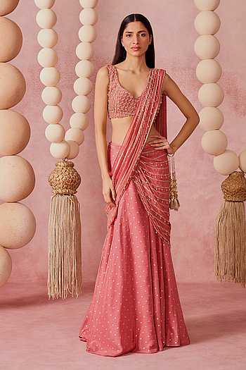 Kashish Pre-Draped Saree With Blouse