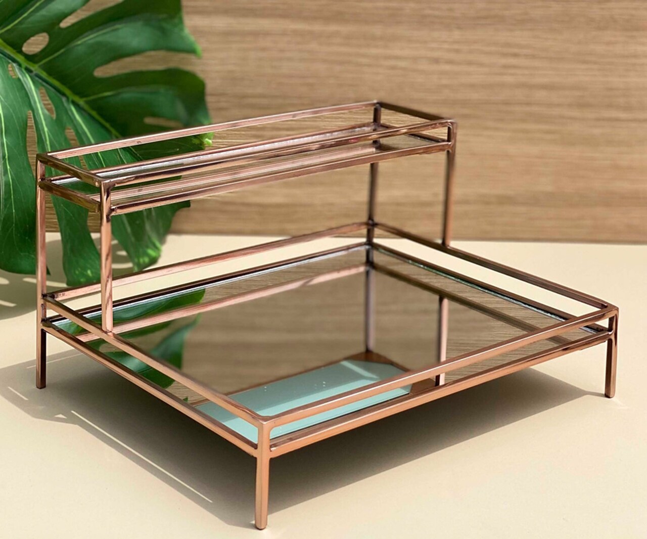 Buy Mason Home Milan Mirror Two Tiered Vanity Tray Online Aza Fashions