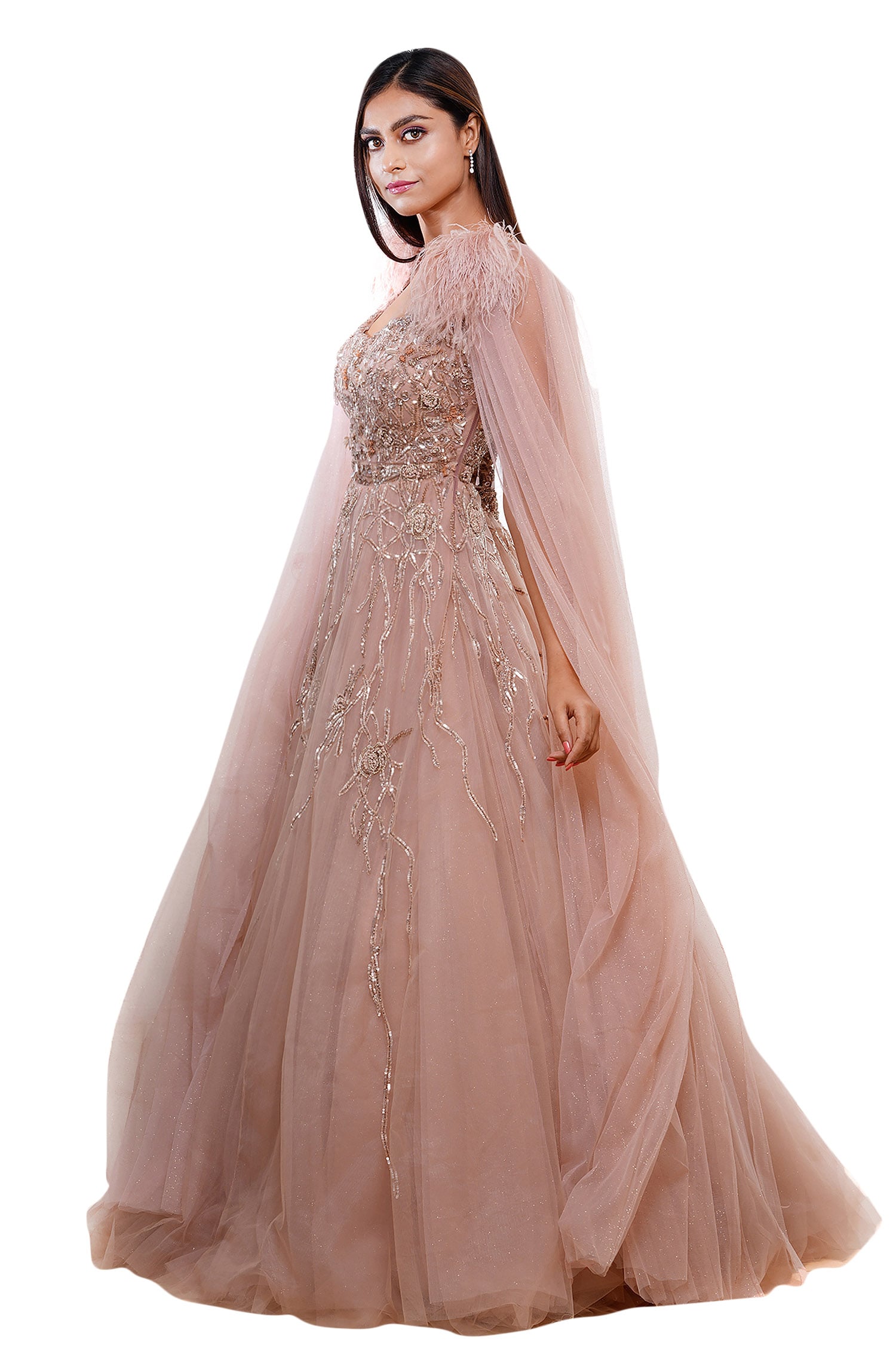 Candice Wang 72404 Shimmer Sequin High Neck Prom Dress Backless Corset –  Glass Slipper Formals
