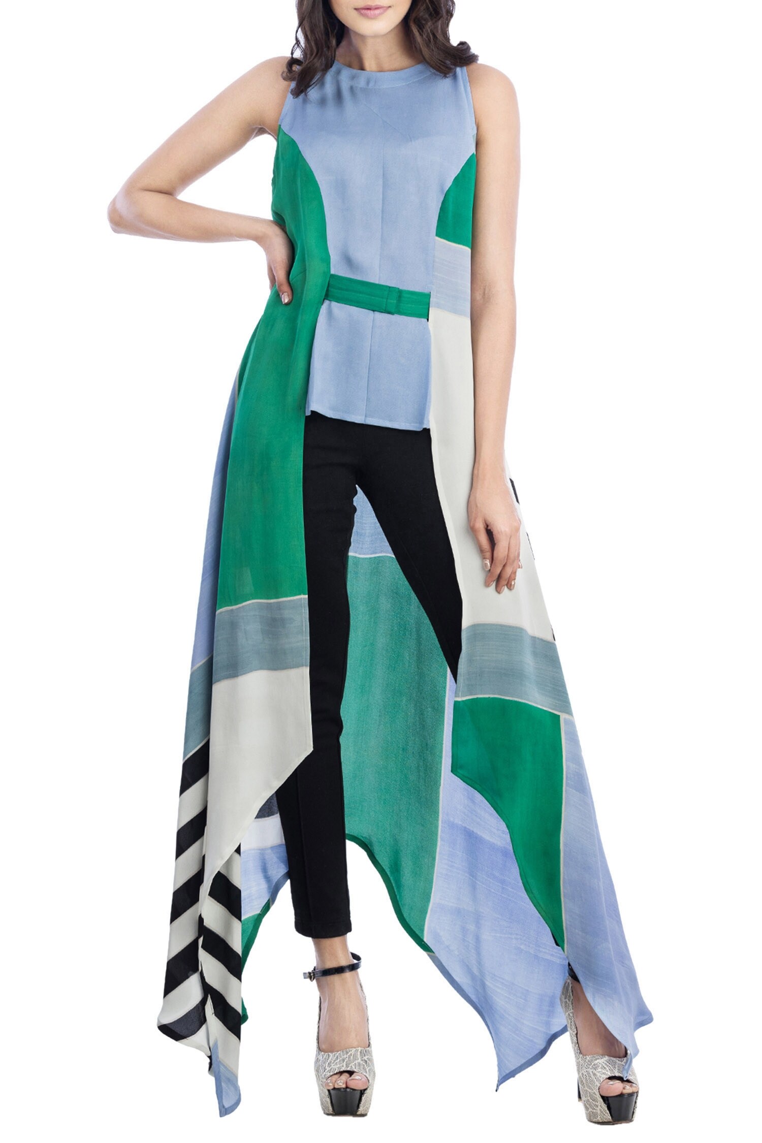 asymmetrical kurti