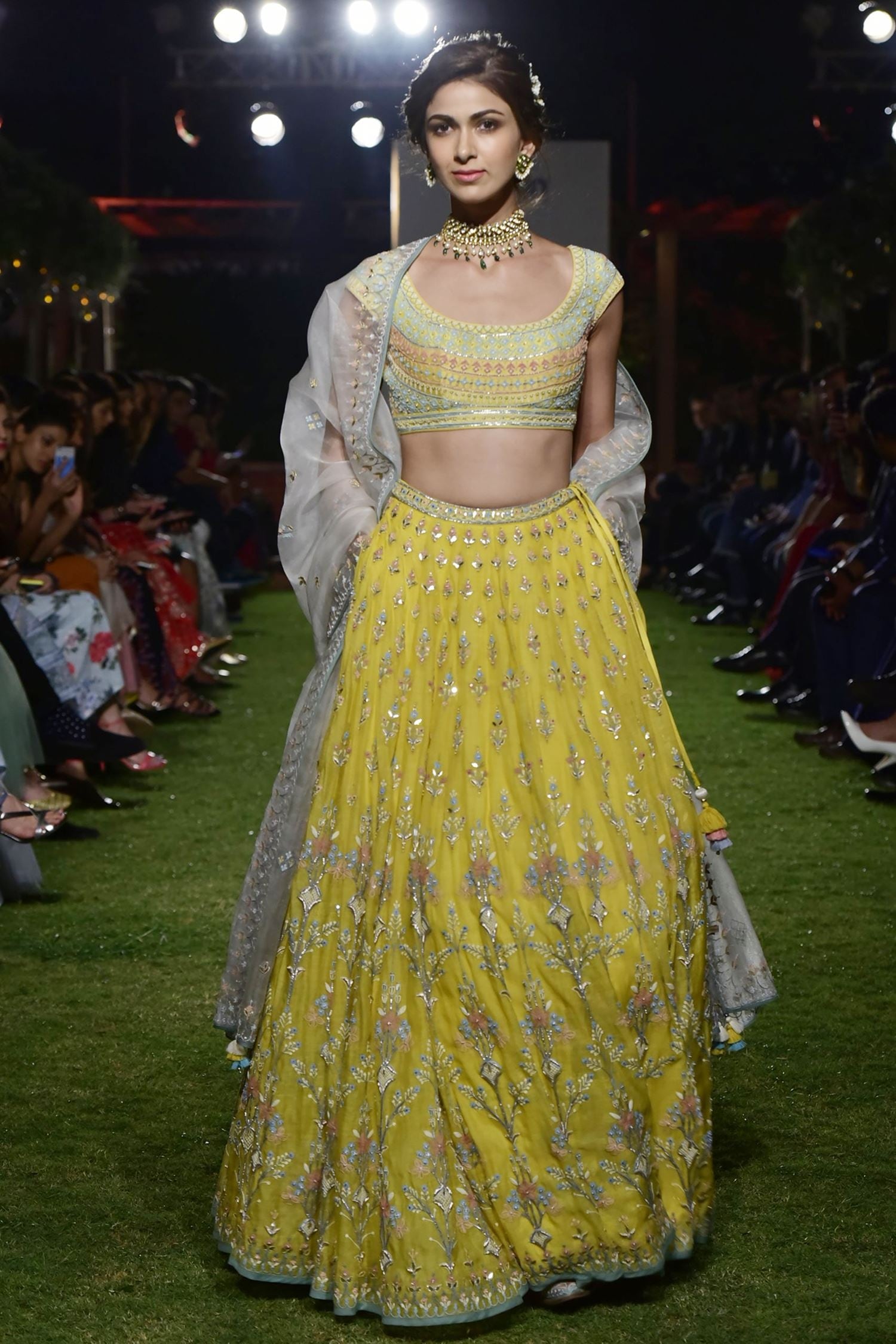 Anita dongre 2024 yellow lehenga