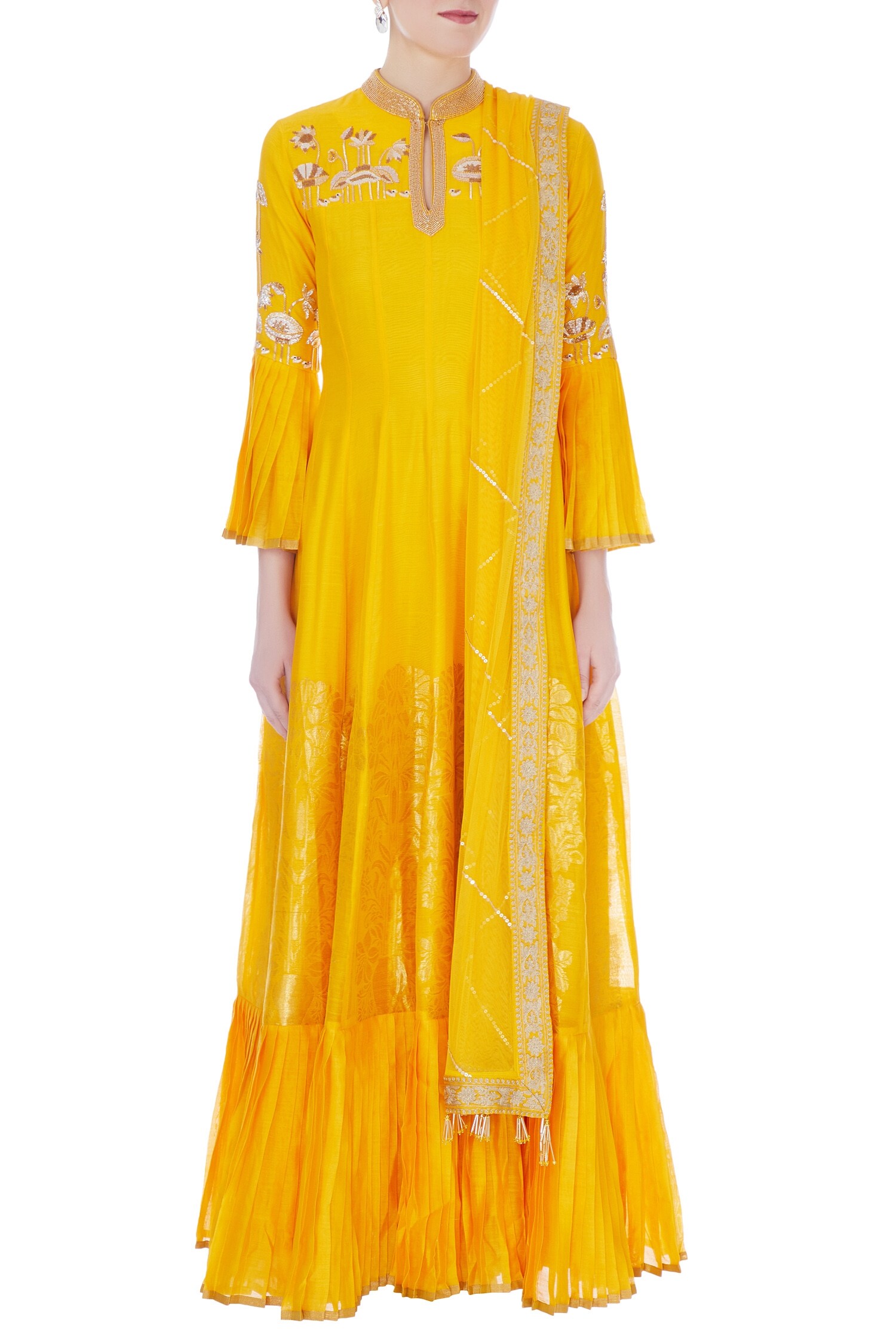 handloom anarkali kurtis