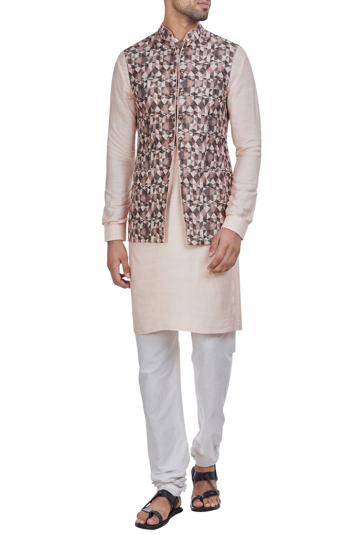 nehru waistcoat pattern