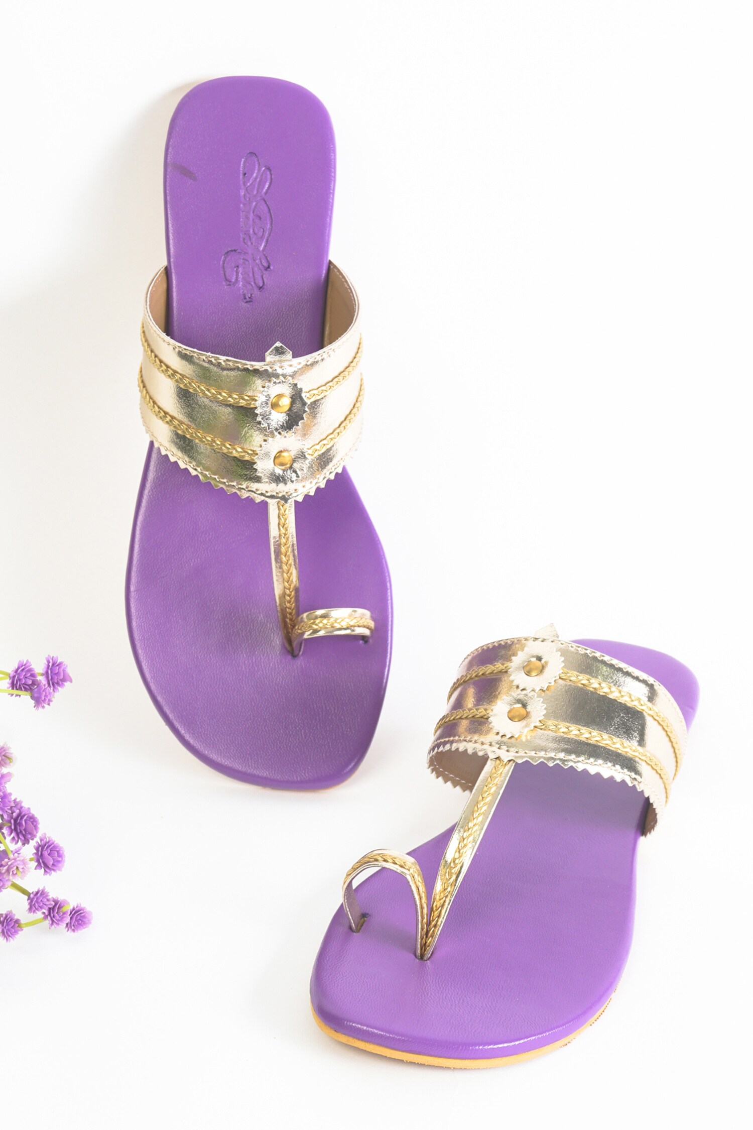 Buy Kids Girls Barbie Printed Purple Velcro Sandals at Amazonin