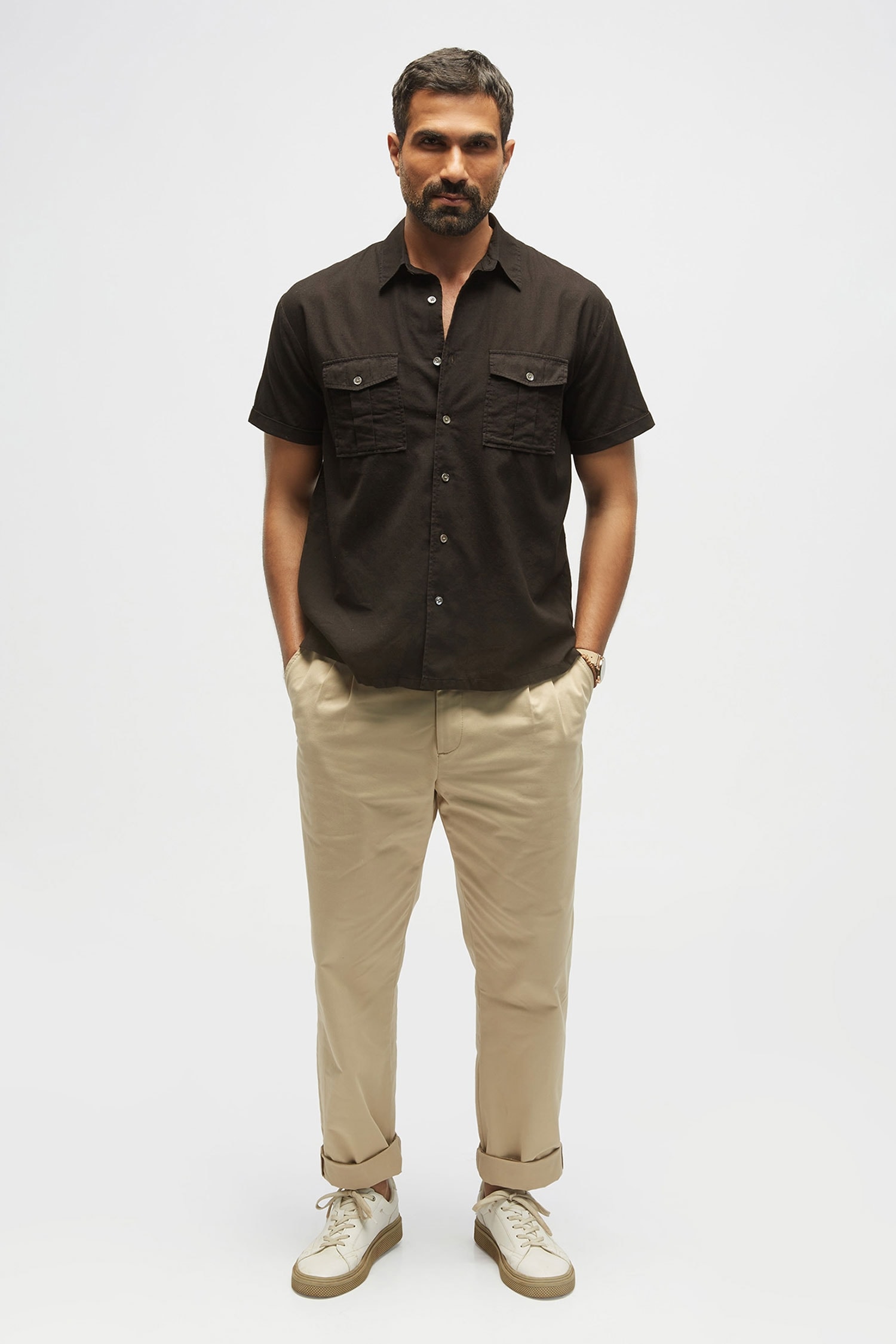 Buy VEGO Mens Cotton Shorts Trousers Bermuda Half Pant Lower Grey at  Amazonin