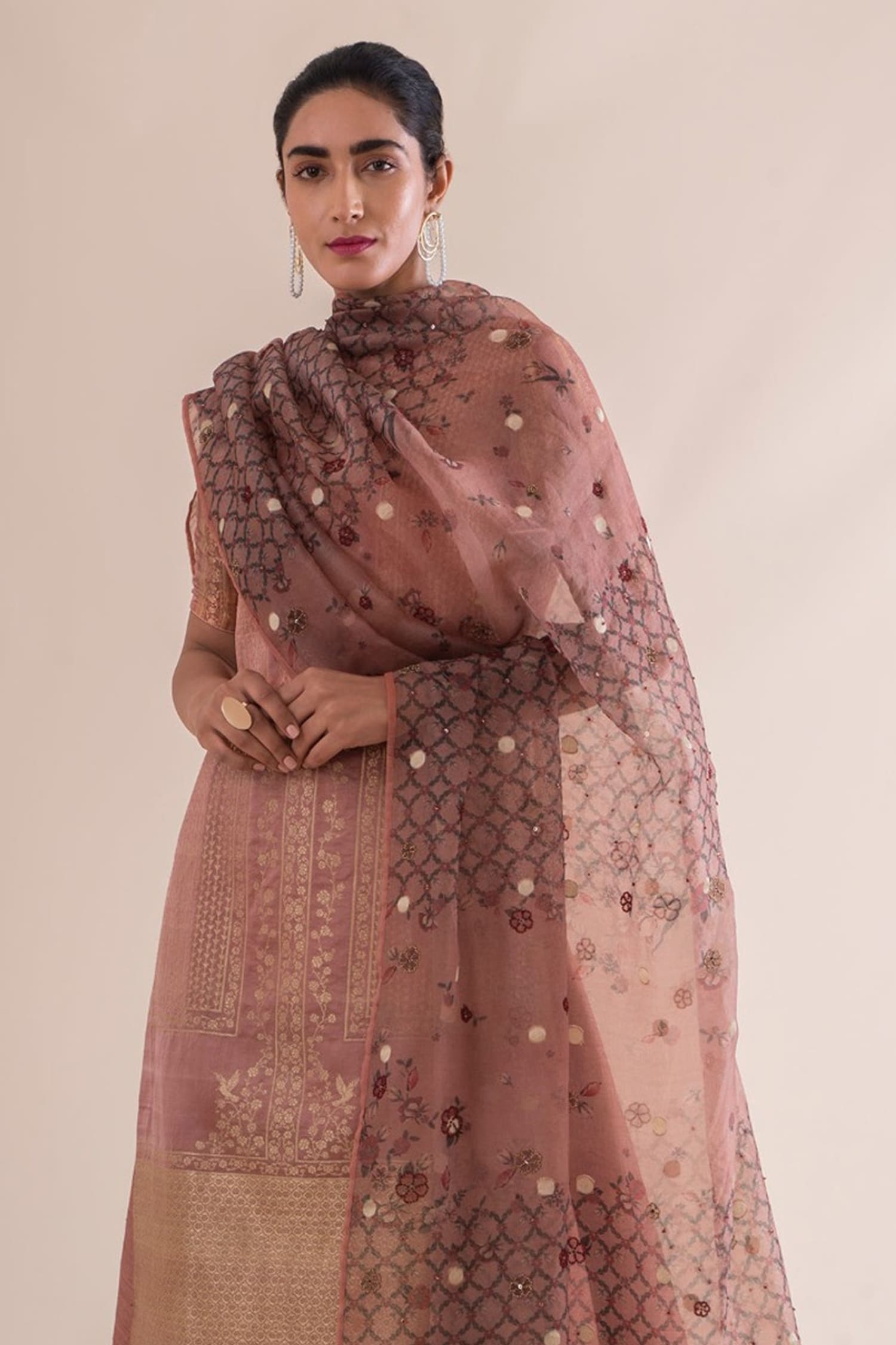 banarasi silk gharara
