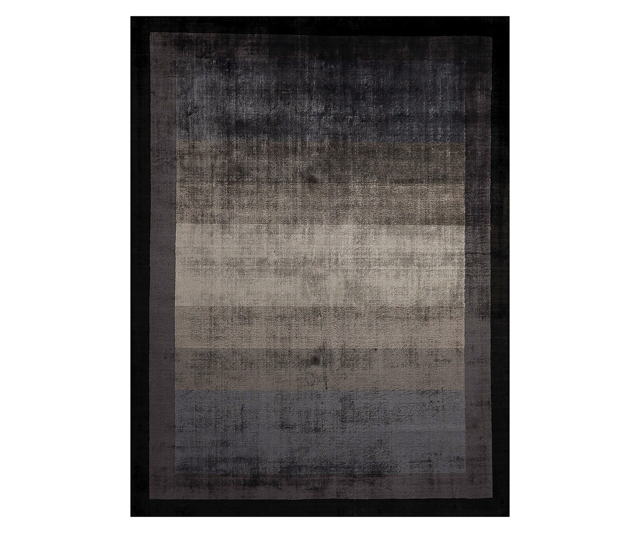 Buy Blue Viscose Silk Handloom Carpet by Qaaleen Online at Aza Fashions.