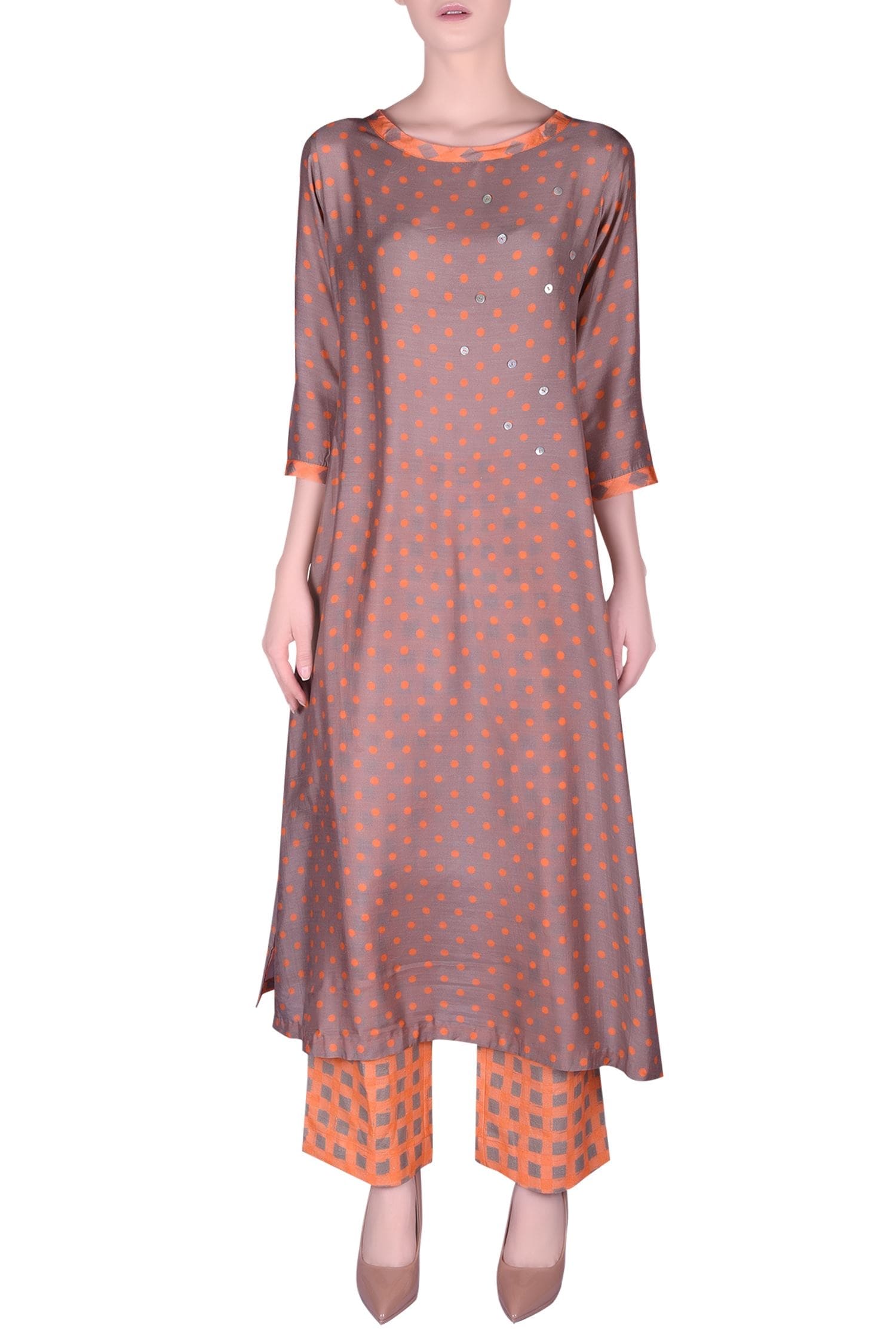 polka dots kurta online