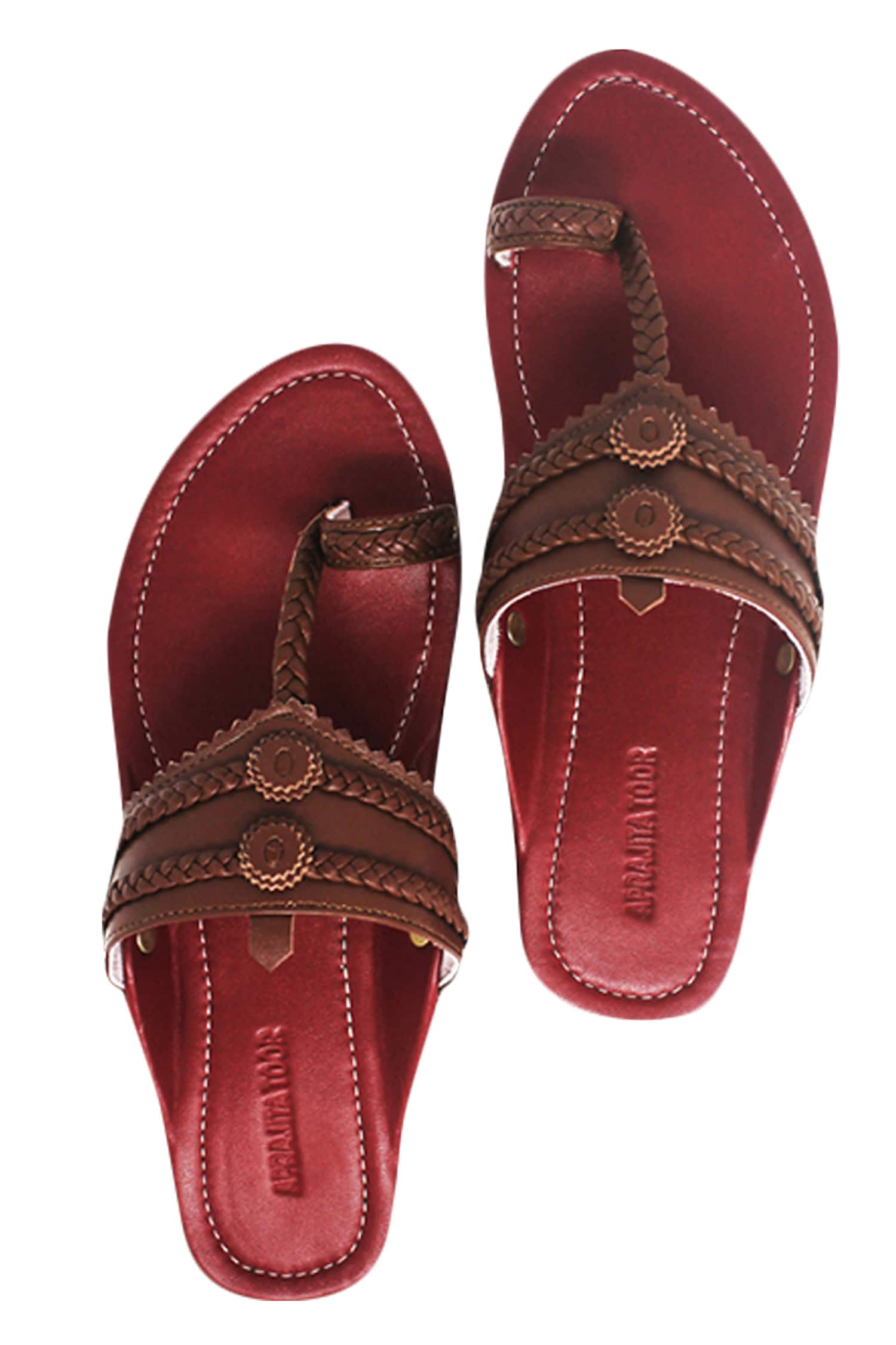 mens thong sandals leather