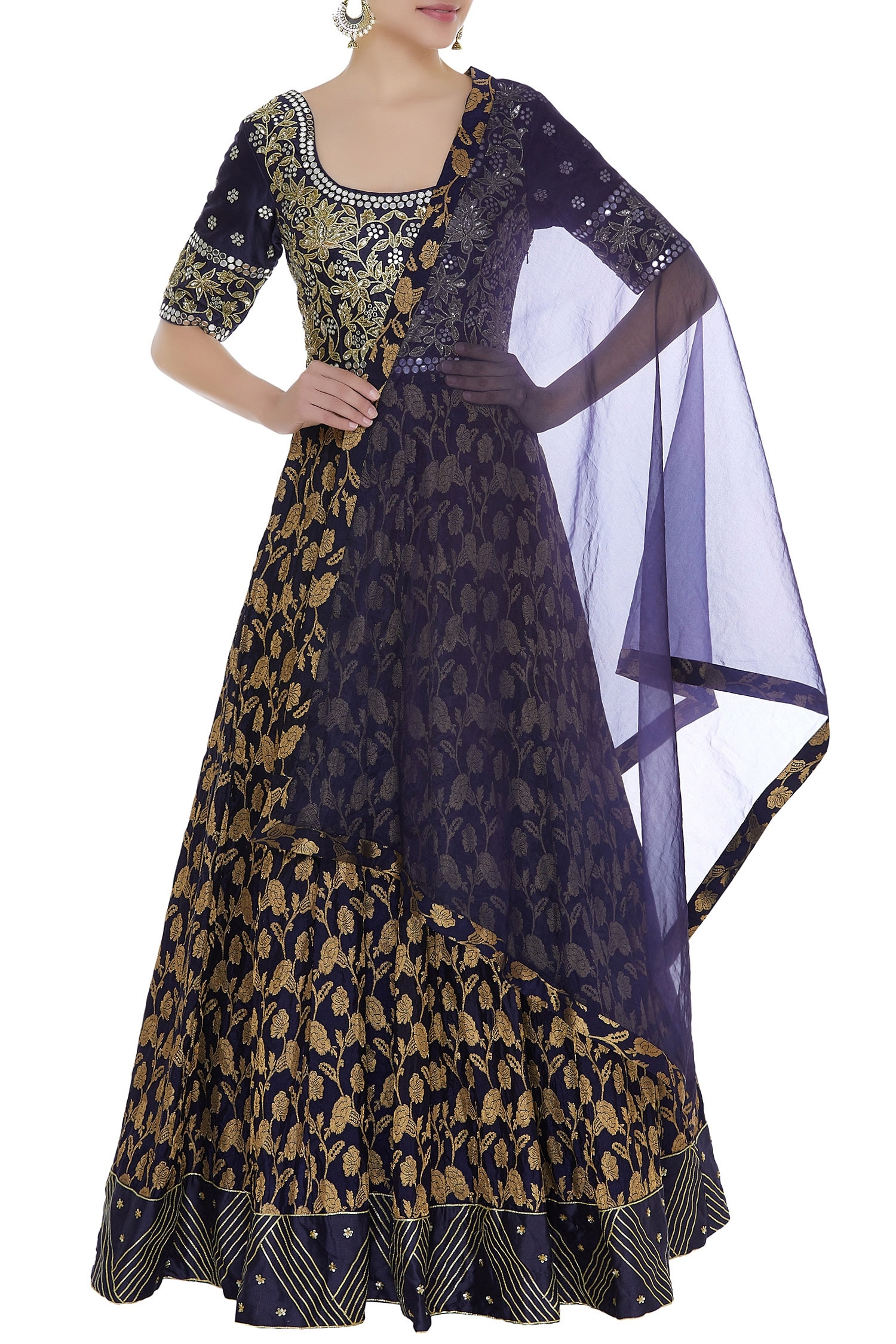 full length anarkali kurta