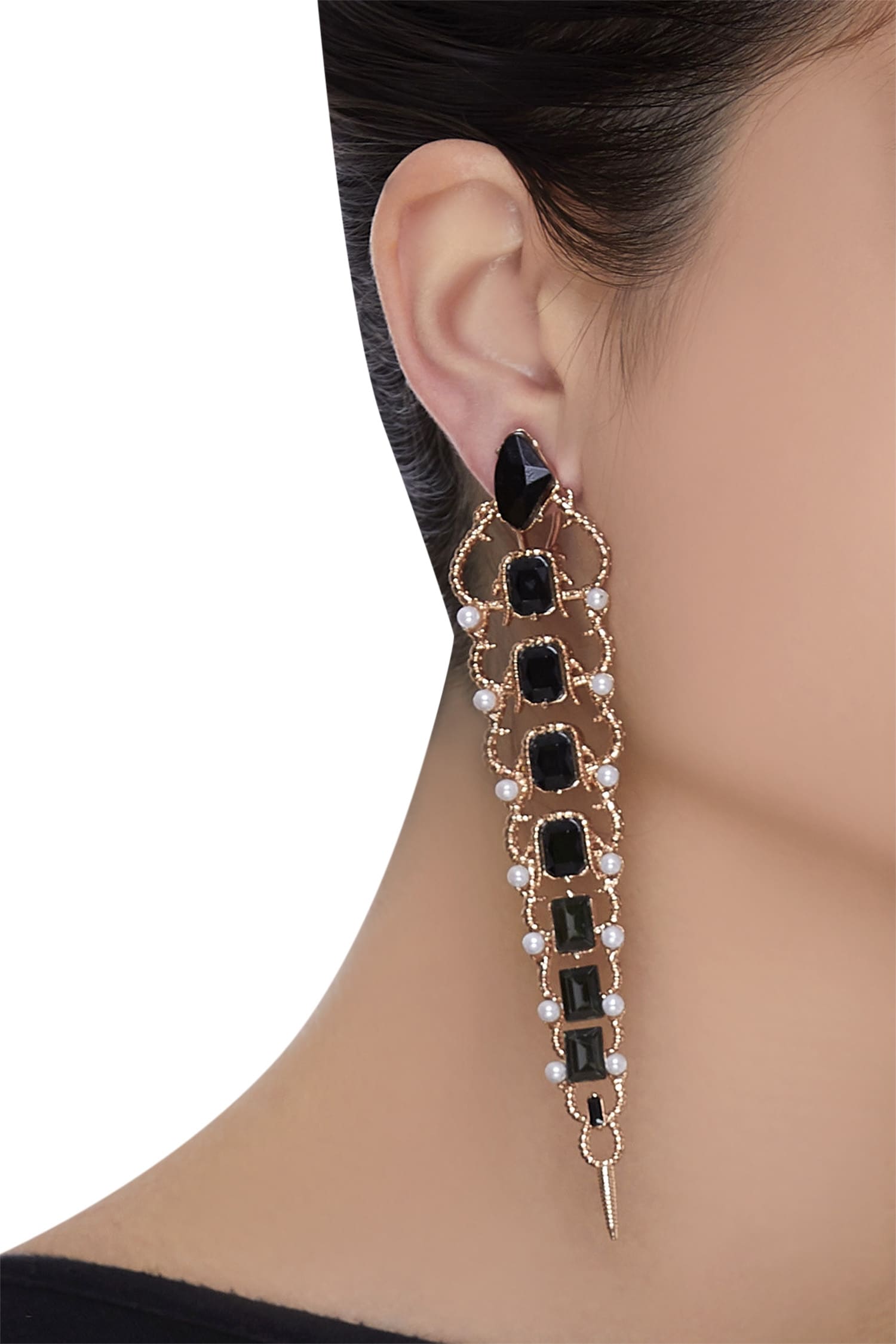 Fashion Oxidize Black Color Stylish Jhumka Earring for Girl's & Women's