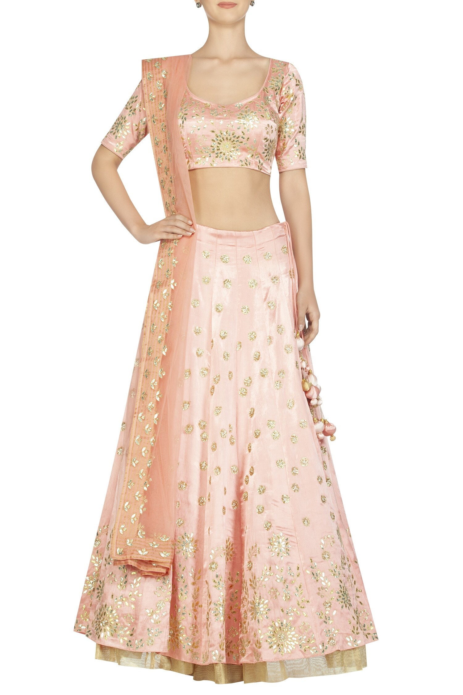 lehenga dupatta style 2021