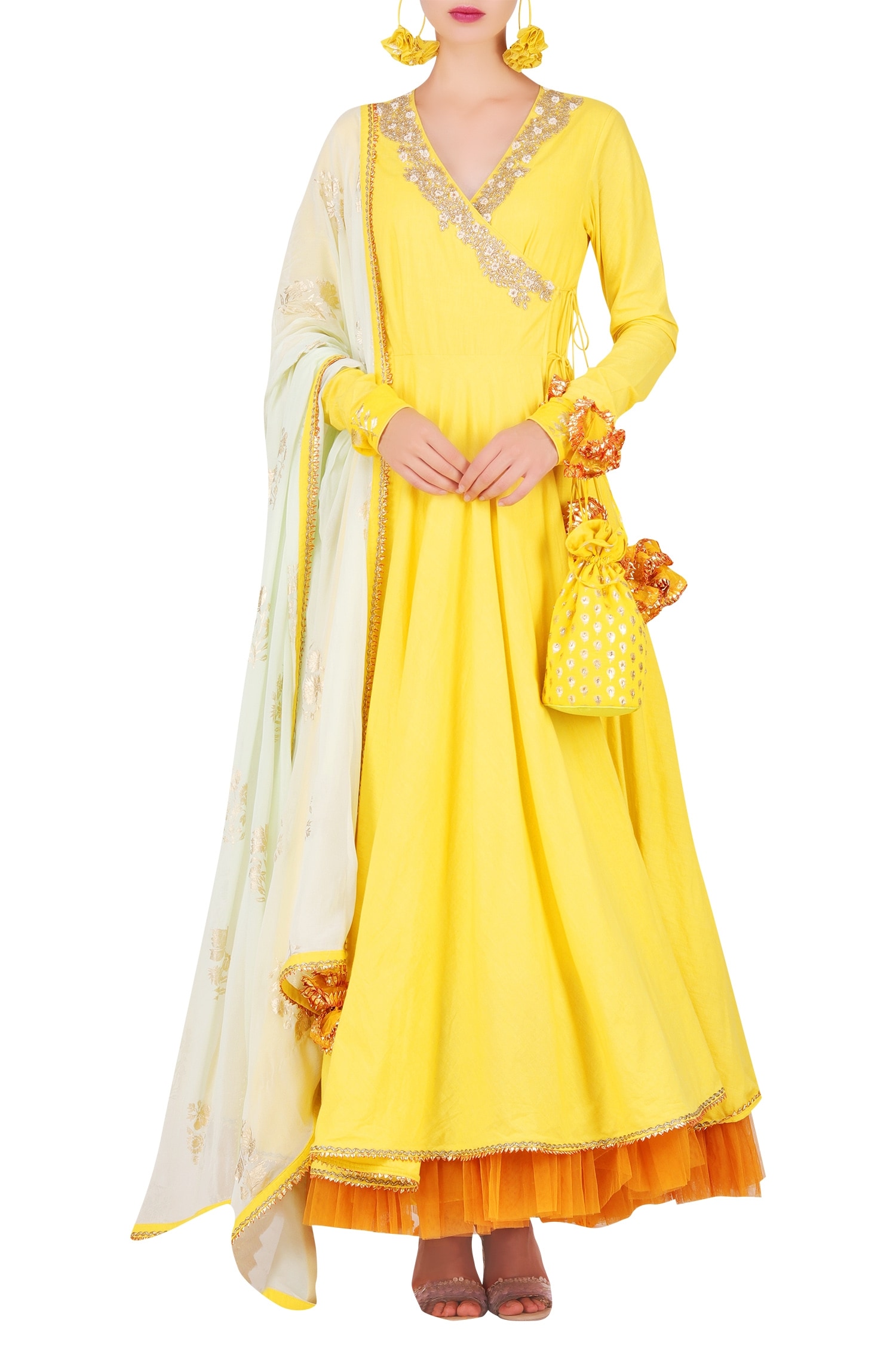 angrakha anarkali suit