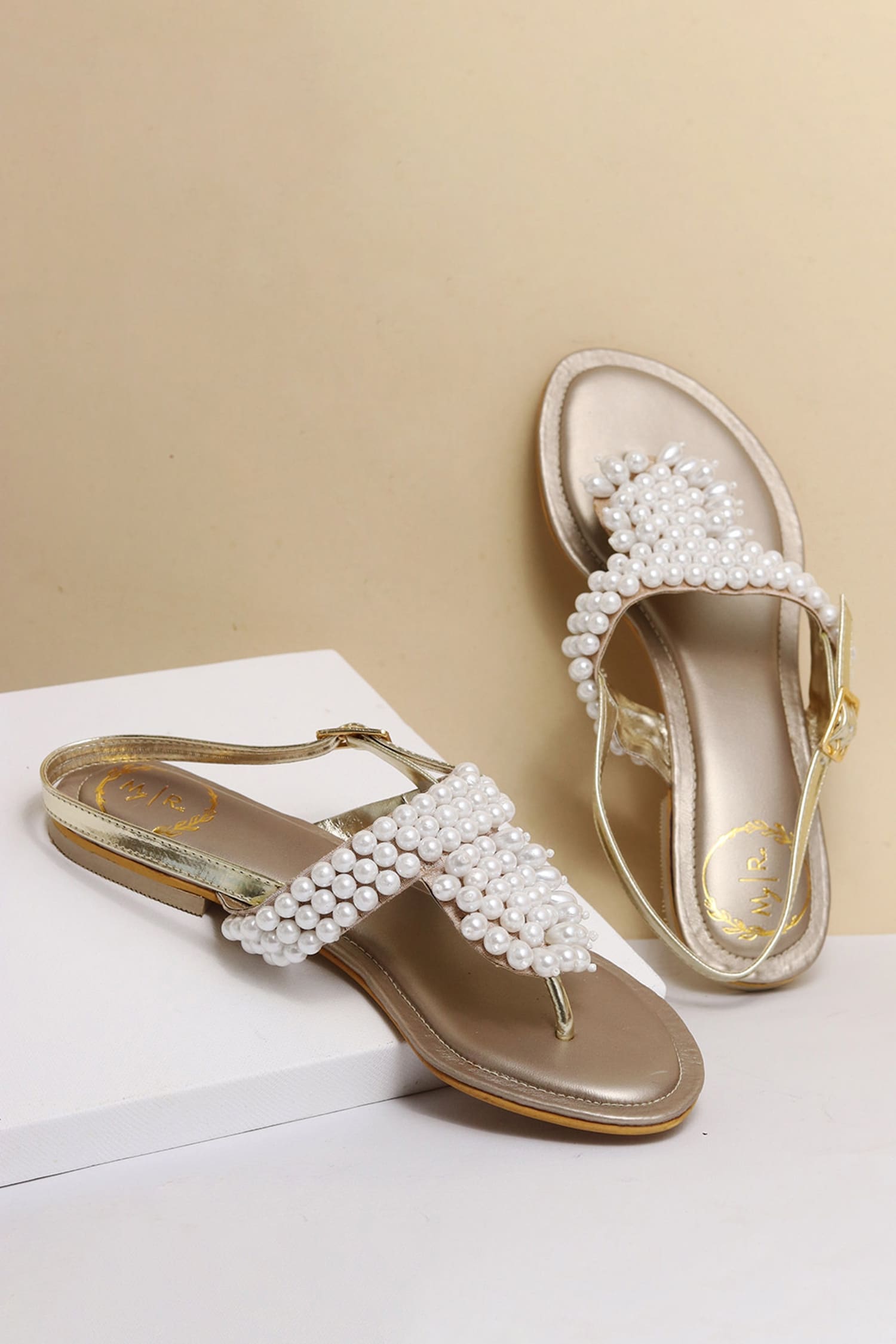 Buy Pearl Bridal Sandals Online In India - Etsy India