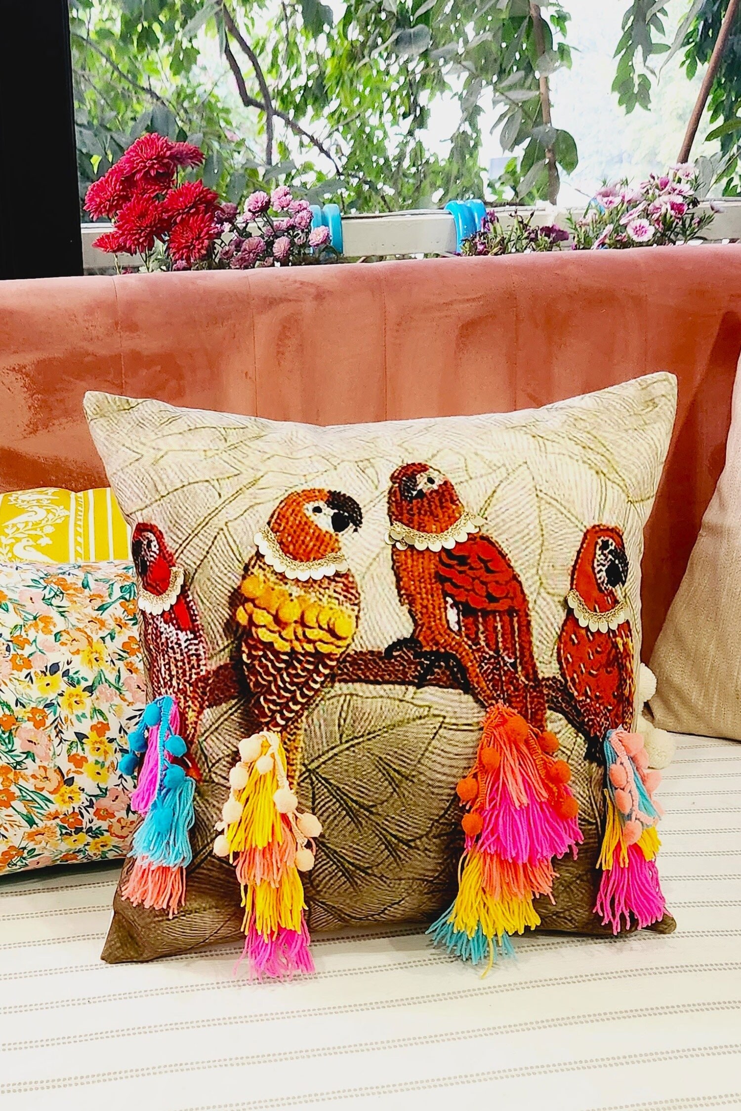 Pier one hotsell bird pillow