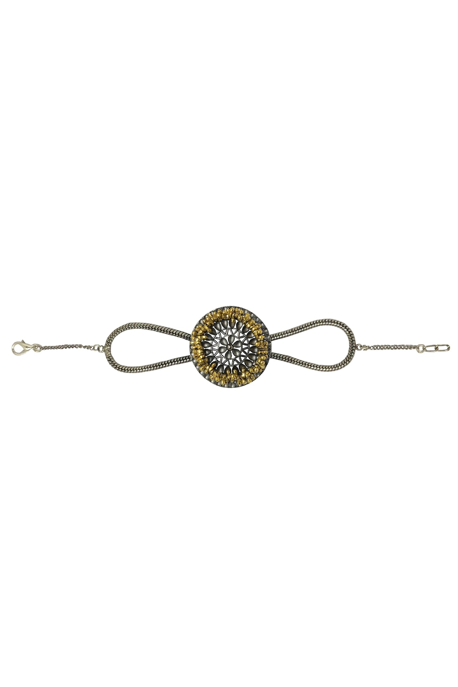 Buy Aaree Accessories Mandala Motif Bracelet Online | Aza Fashions