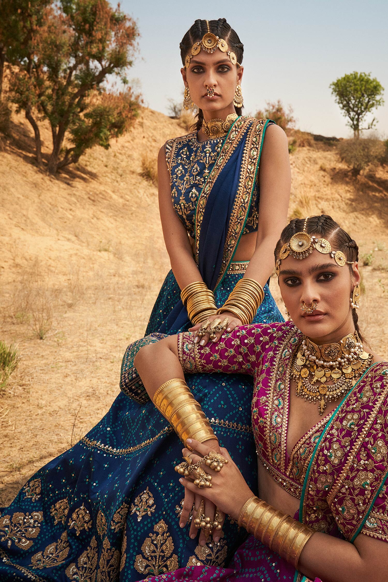 Replica of Amala Paul's Sangeeth Half Saree Online – South India Fashion