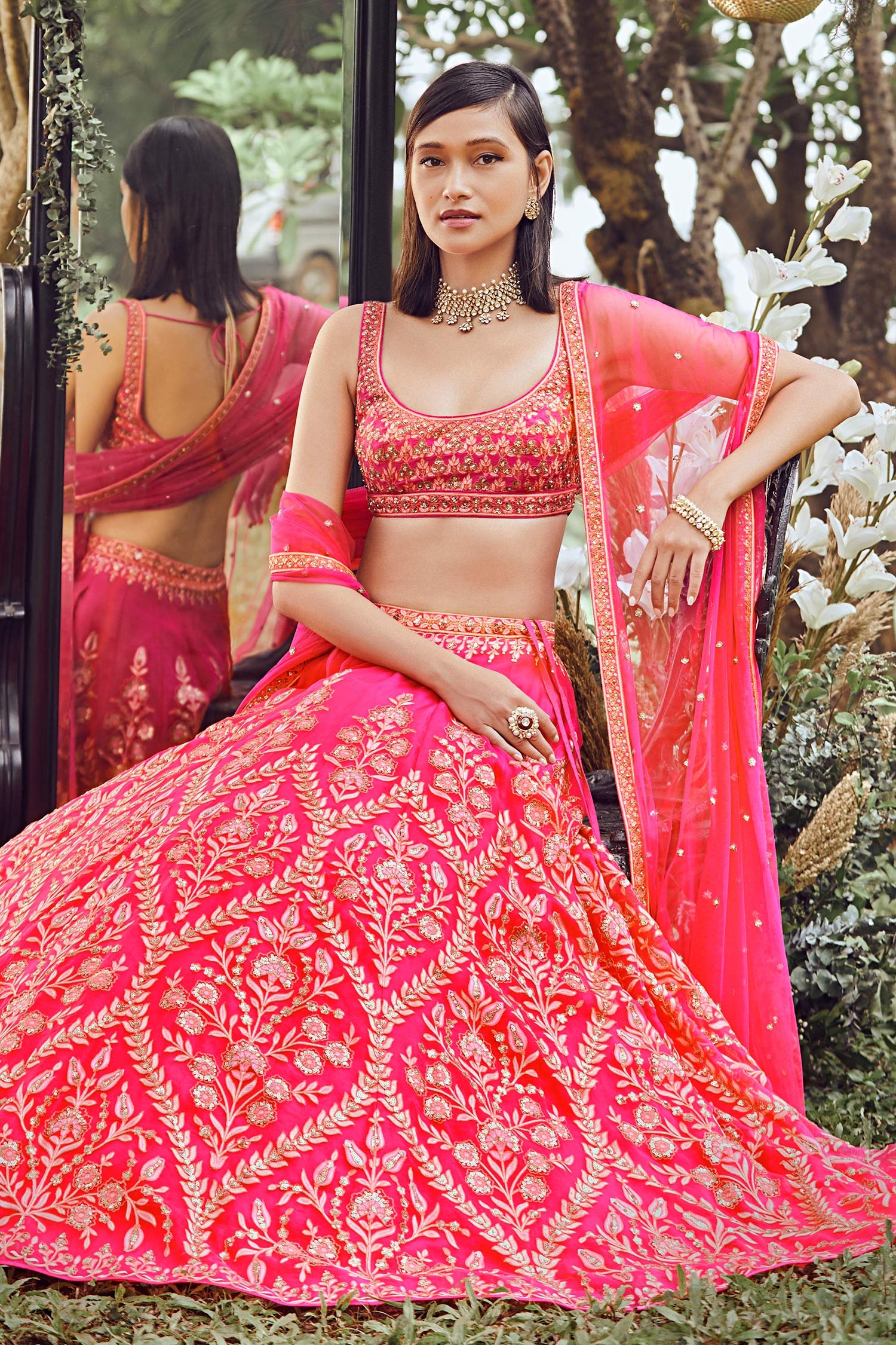 Buy Anita Dongre Hanika Lehenga Online | Aza Fashions