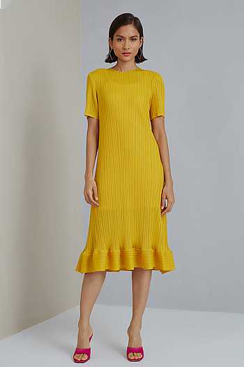 Buy Scarlet Sage Yellow Polyester 