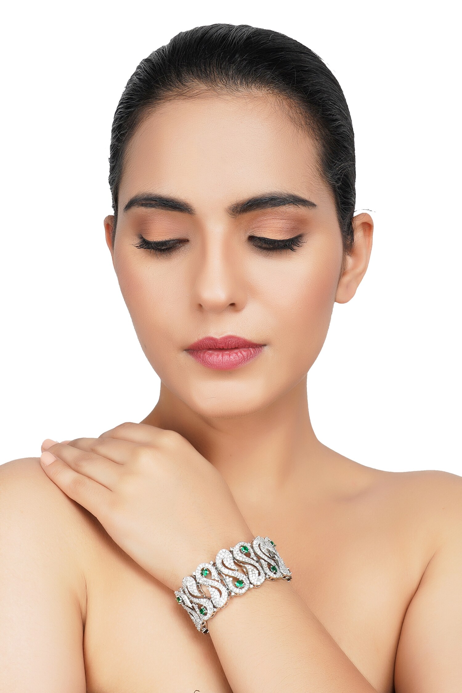 Buy Auraa Trends Stone Studded Bracelet Online Aza Fashions