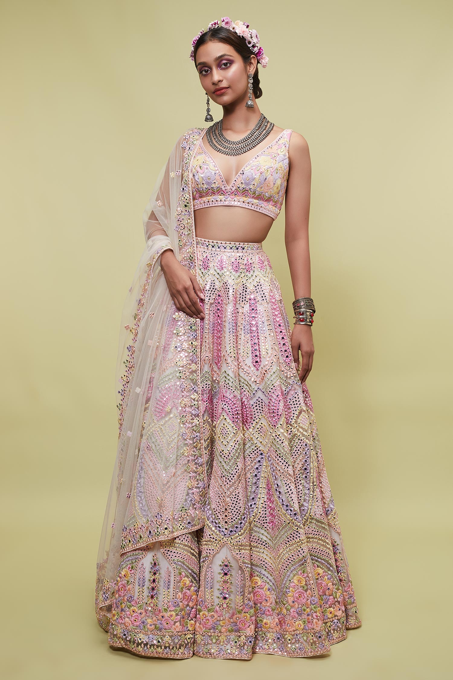 Aza online outlet lehenga