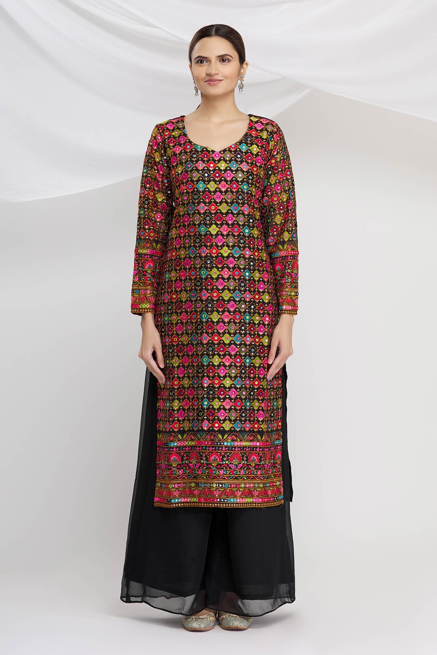 kurta palazzo set under 600