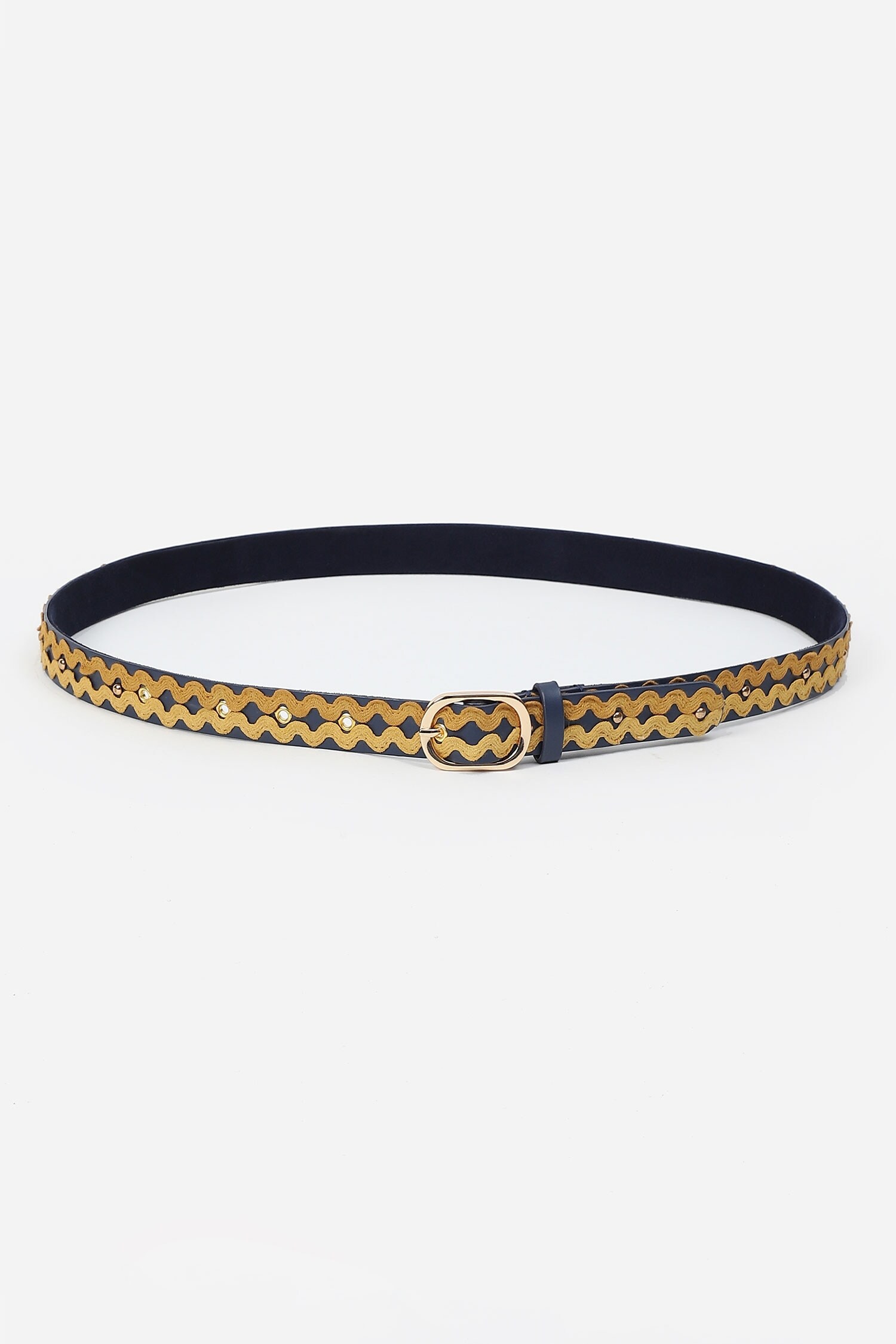 Buy Aarke Ritu Kumar Chevron Belt Online | Aza Fashions