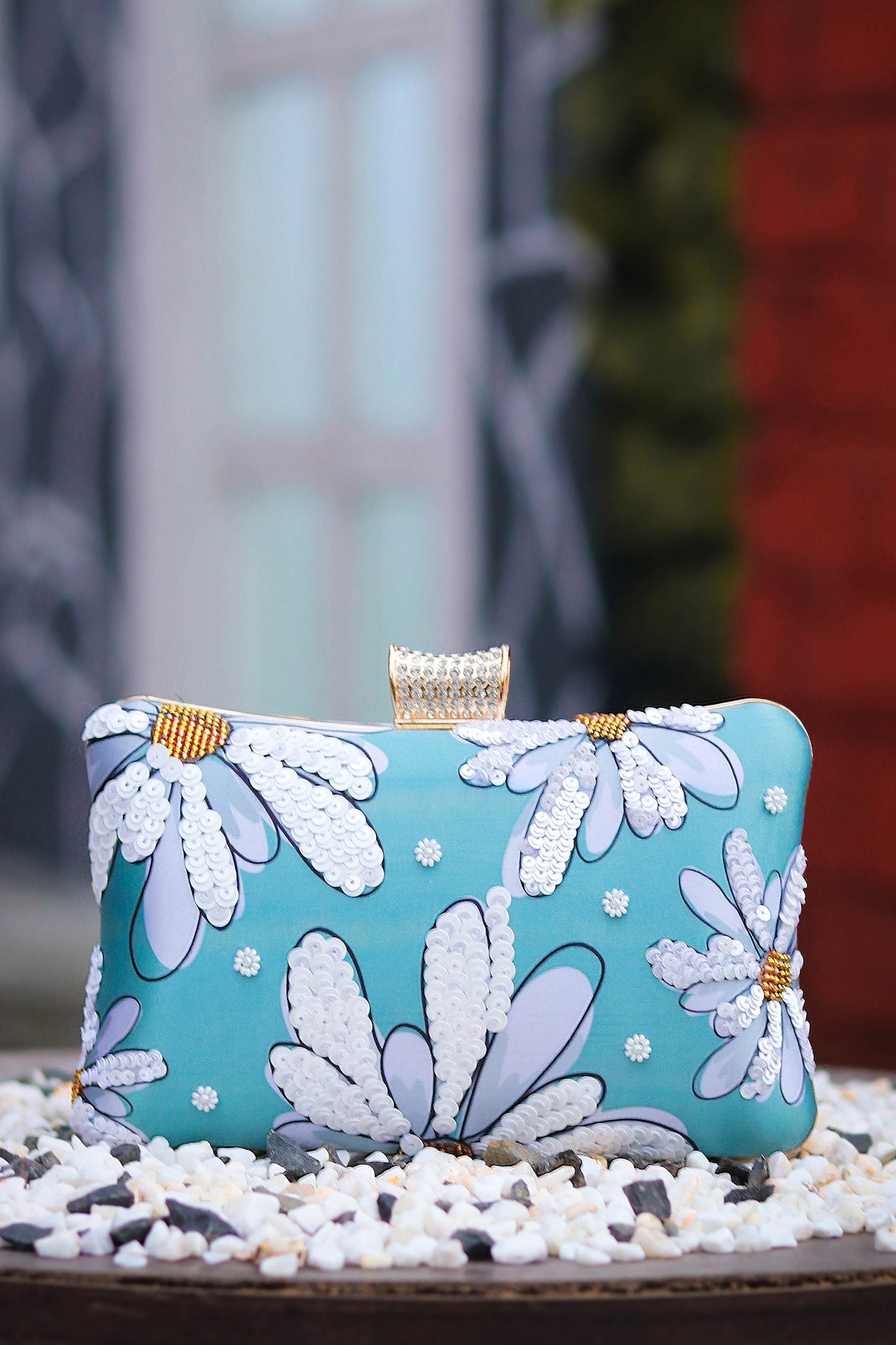Buy Blue Floral Clutch Purse, Something Blue Beaded Bag, Fashion Sling,  Party Handbag, Evening Clutch, Wedding Clutch, Holiday Christmas Gift  Online in India - Etsy