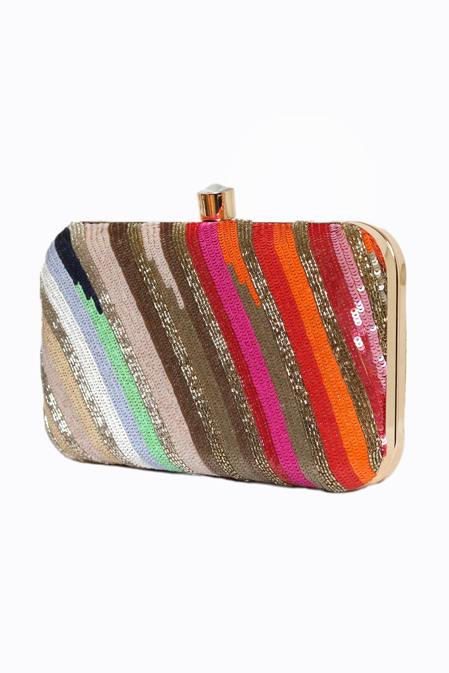 Multi-coloured Sequence Pouch - Selling Fast at Pantaloons.com