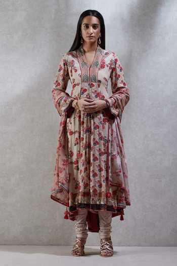 Buy Floral Print Kurta Set by Ritu Kumar at Aza Fashions