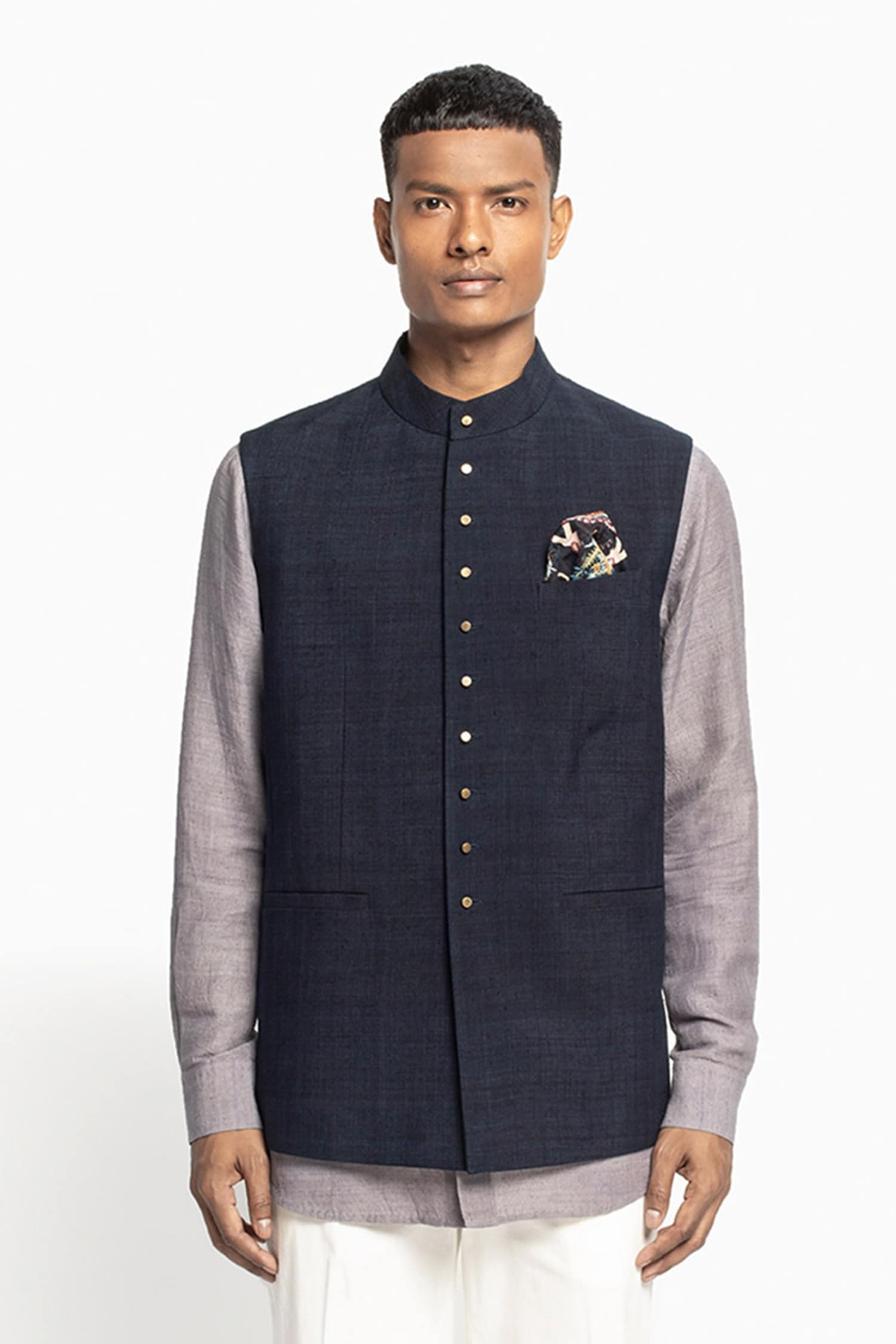 silk matka jacket