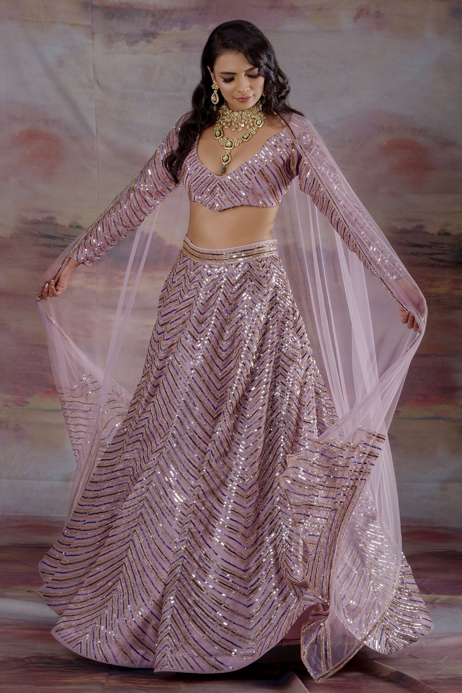 dazzles lehenga
