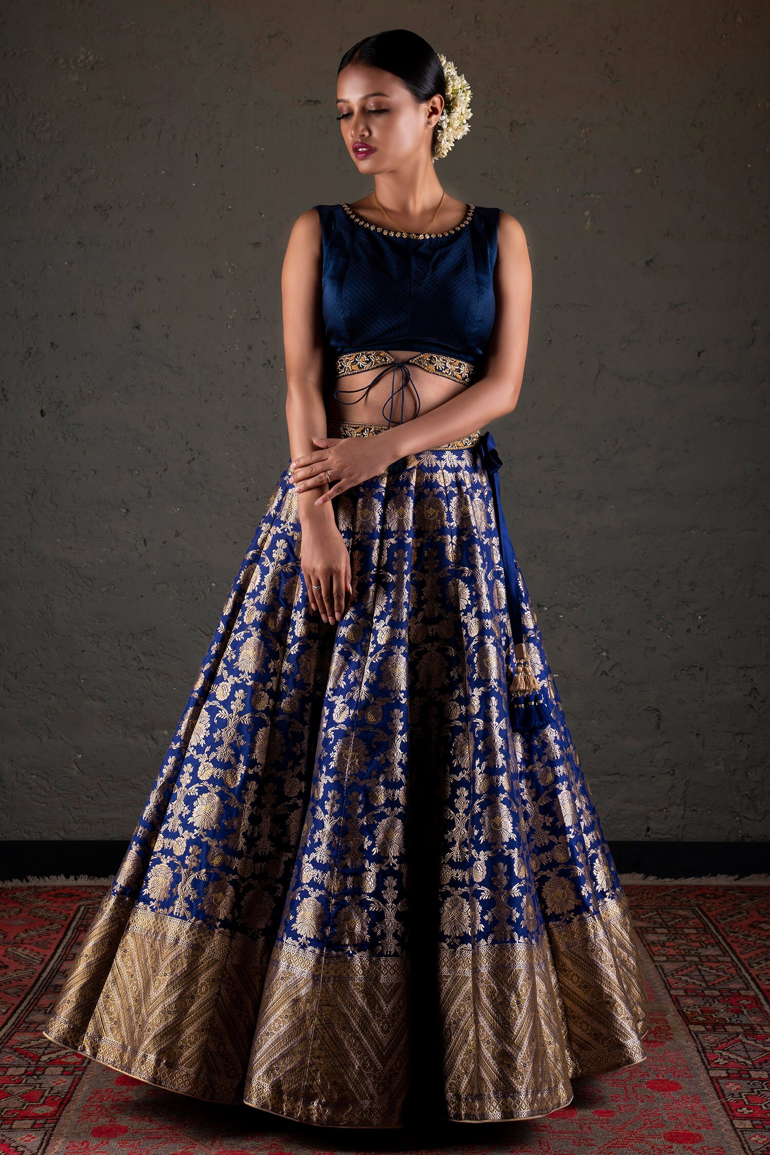 banarasi silk lehengas