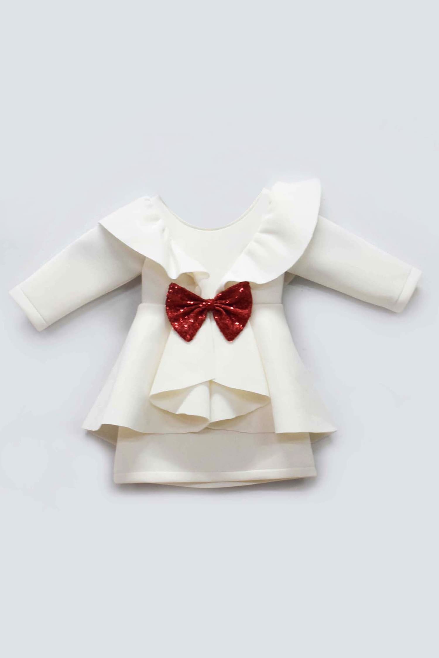 Ripening Girls' First Birthday Dresses Satin/Net White Knee Length Princess  Dress for Kids_1-2Year : Amazon.in: Fashion
