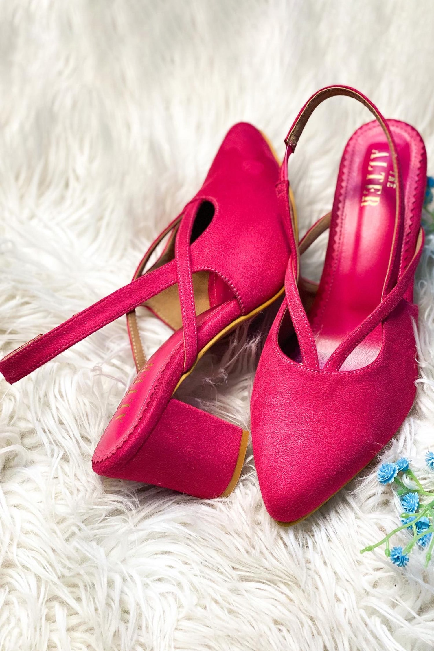 Jessica Simpson Shirley Suede Fuchsia Pink Pump Heels N5176* Size 8.5 M |  eBay