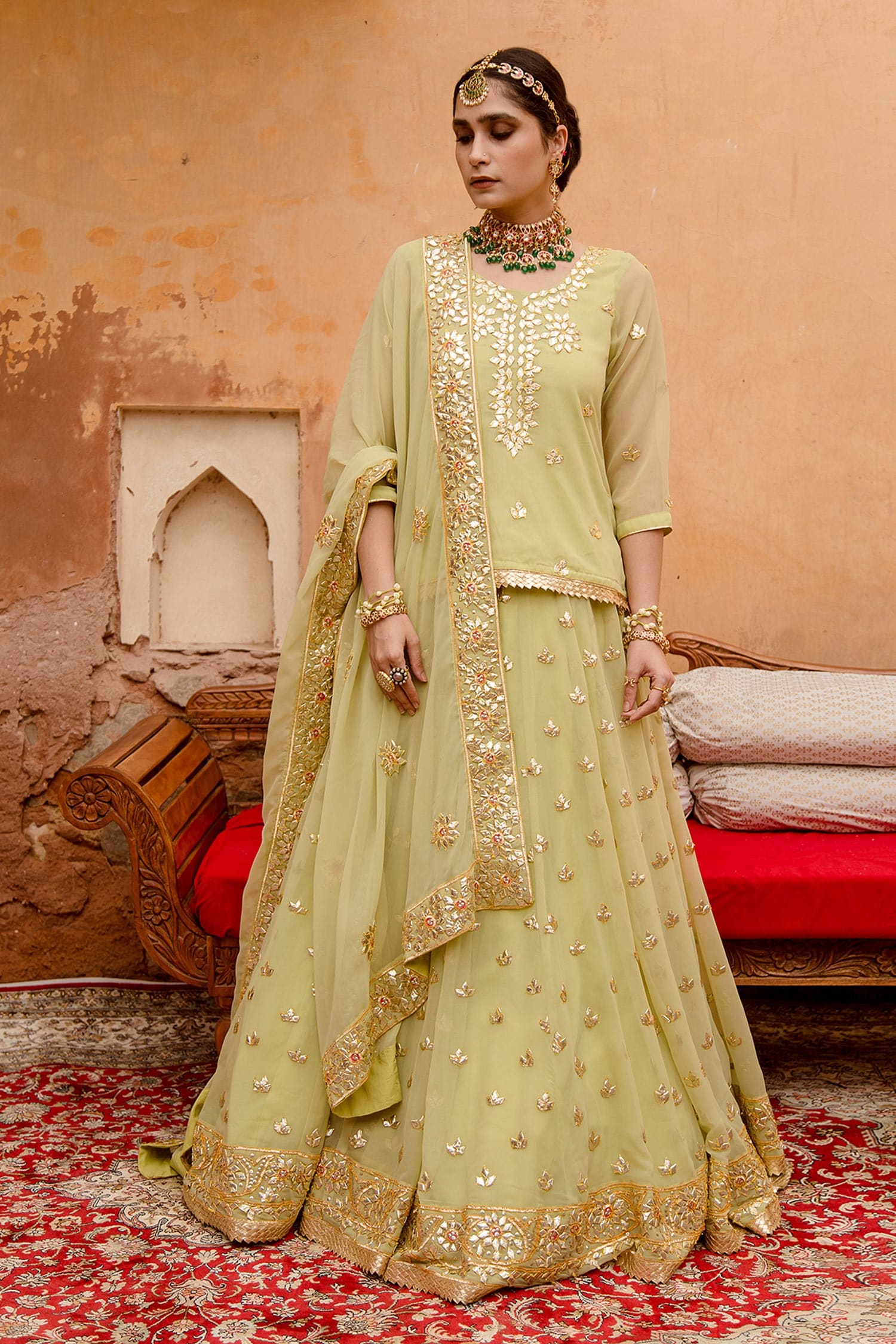 Traditional Jaipuri Lehenga – Ranas Vogue