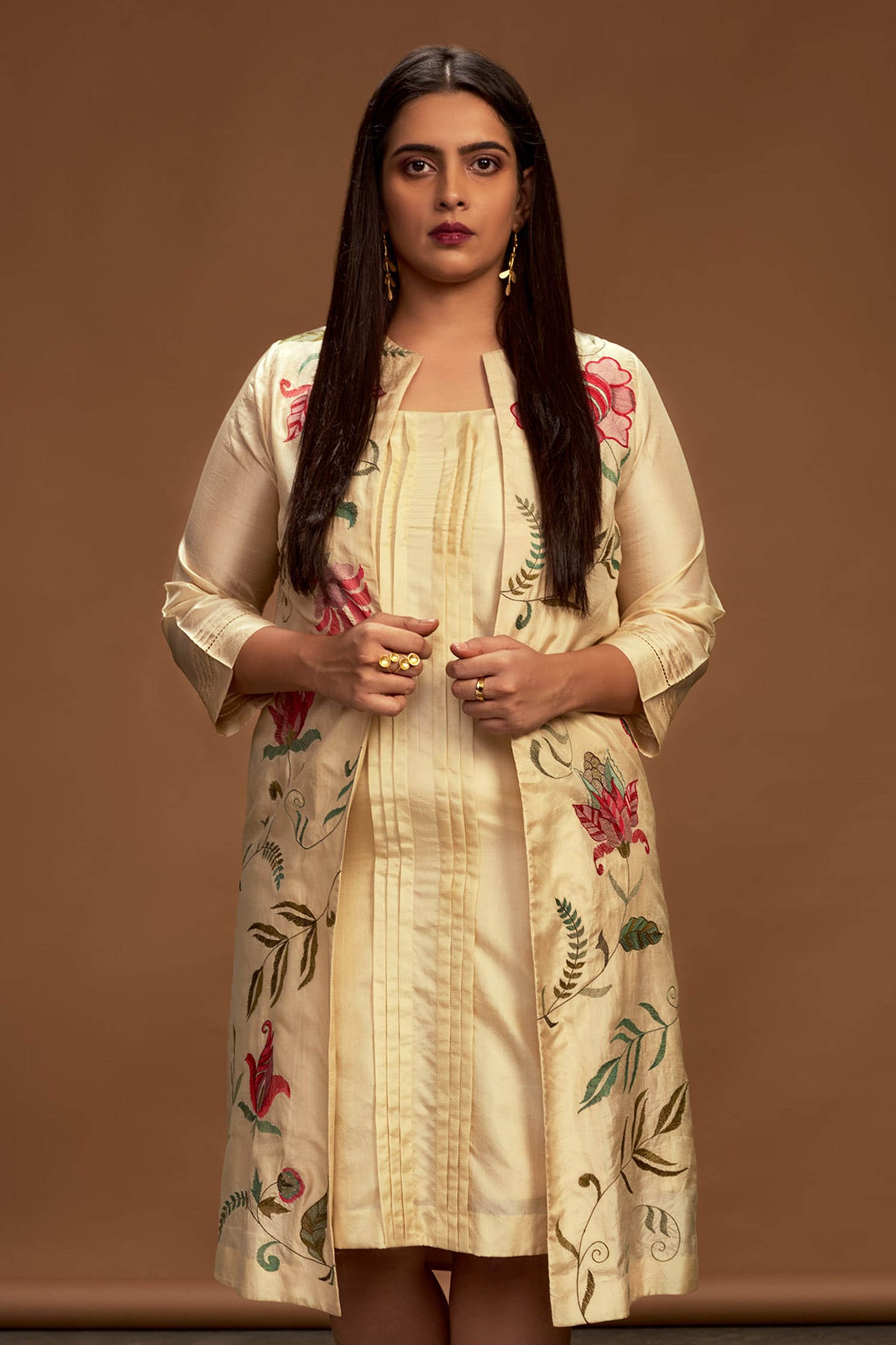 pure silk gown