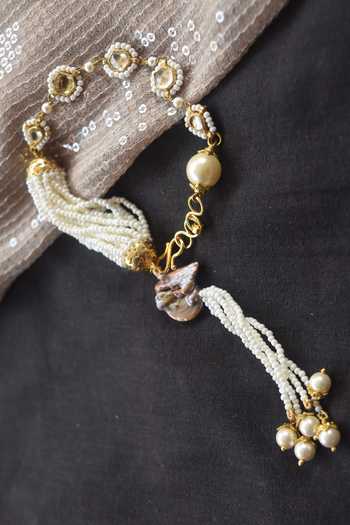 Buy HeerHouse Of Jewellery Varuni Tassel Bracelet Online Aza Fashions