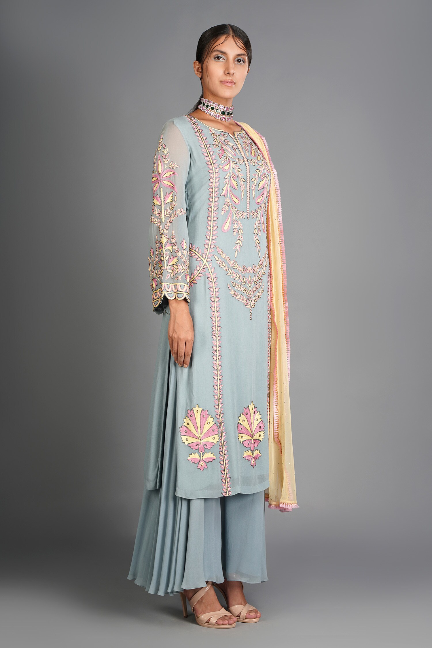 kurta palazzo set under 600