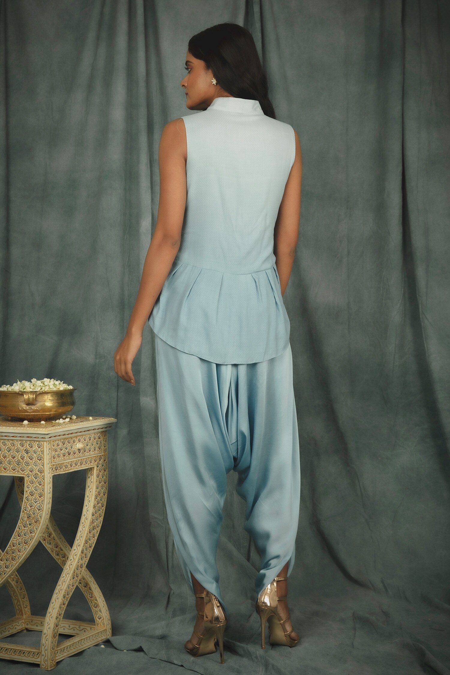 Nikita Women's Churidar Pant with Shawl (NAV-CPS_RUS-15_1, Rust, XX-Large)  : : Clothing & Accessories